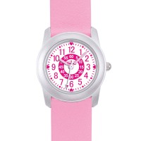 Scout Armbanduhr mit Lernziffernblatt Rosa